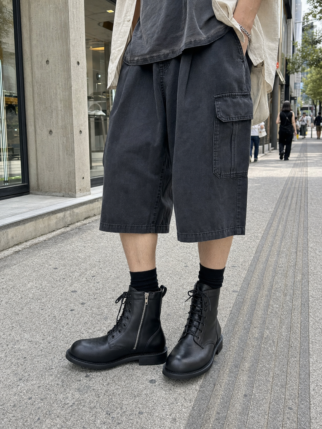 Combat Boots Blacknoir18 detail 2