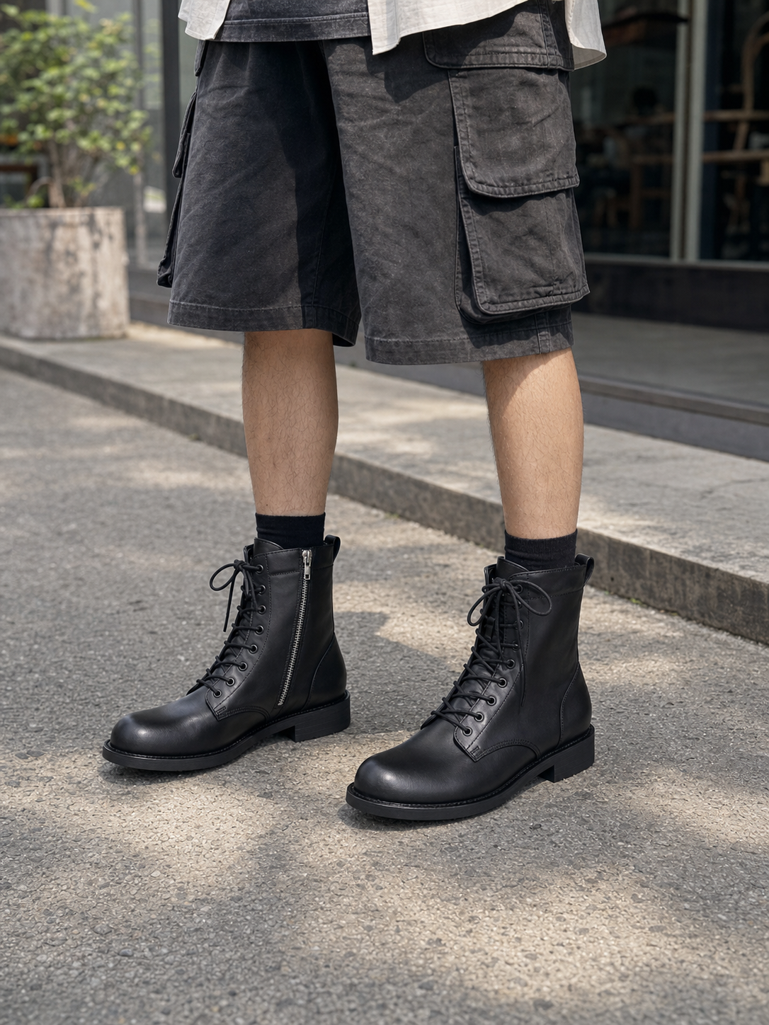 Combat Boots Blacknoir18 detail 1