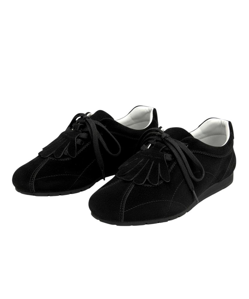 Essential Fringe Moccasin Black detail 19