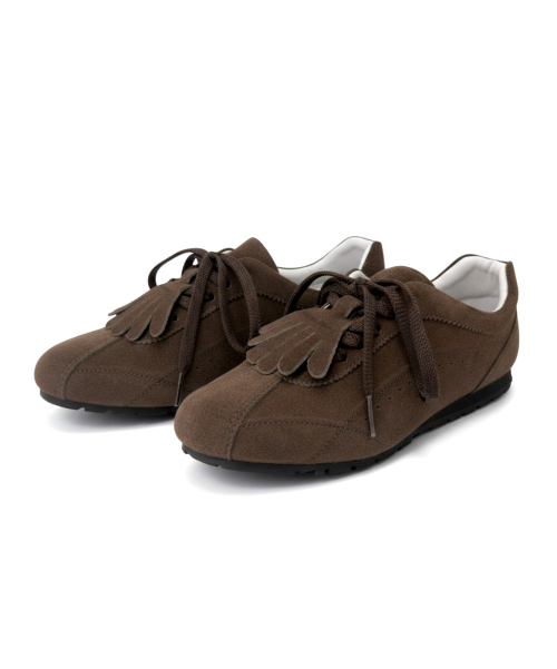 Essential Fringe Moccasin Brown detail 9