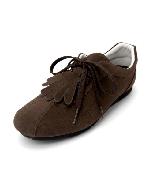 Essential Fringe Moccasin Brown detail 10
