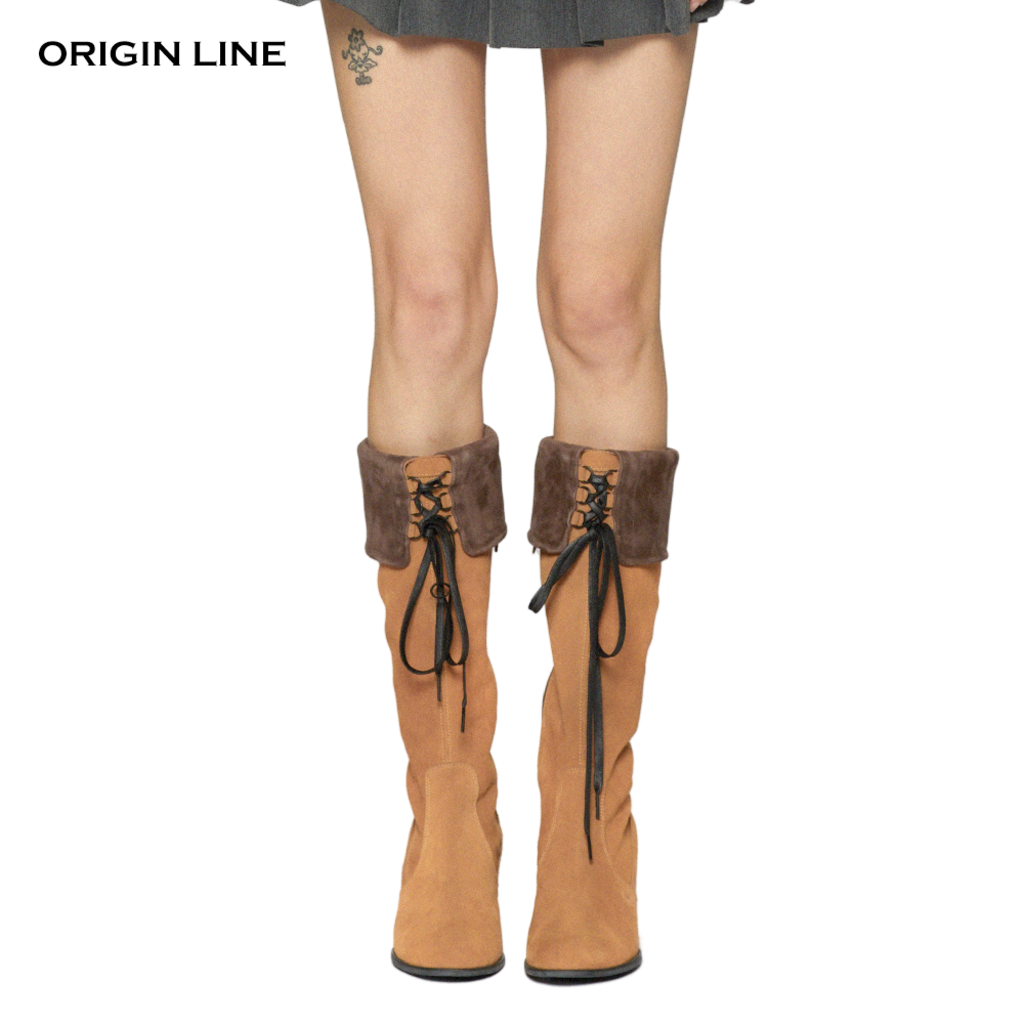 Origin Hidden Laceup Boots Brown detail 18