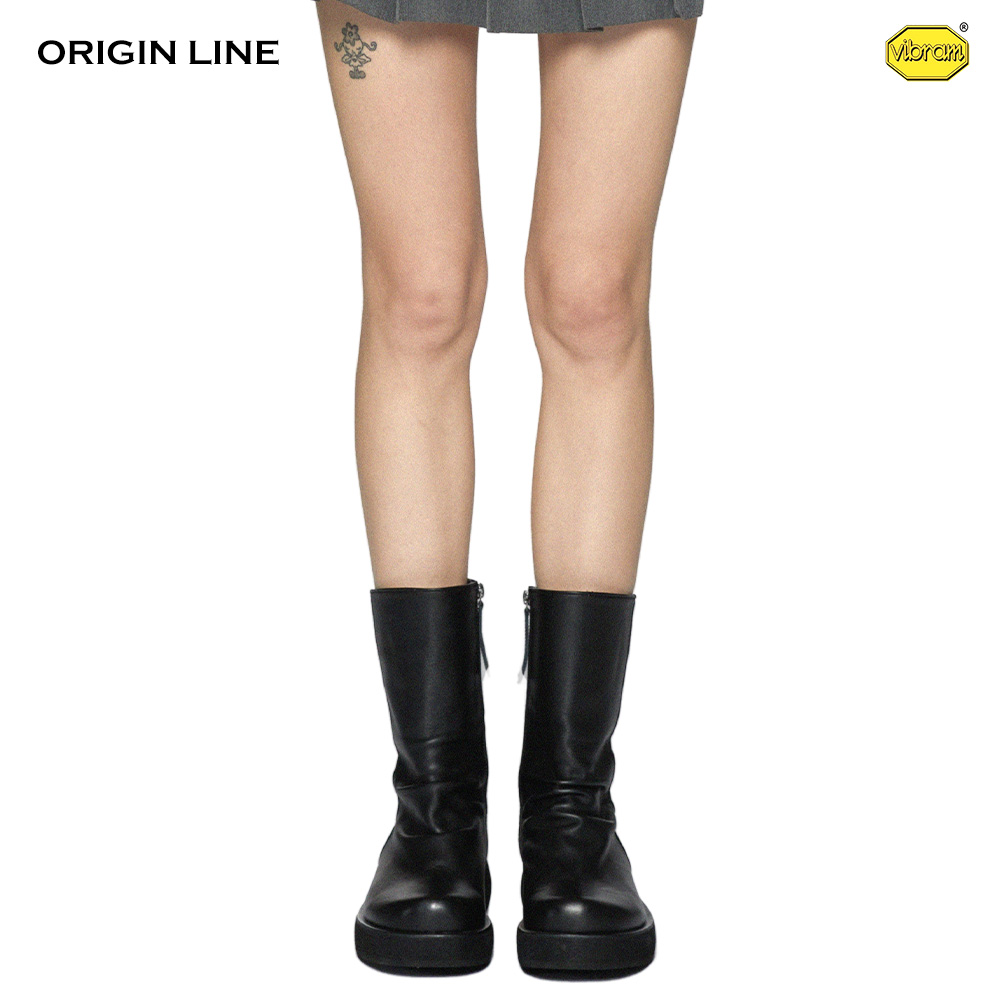 Origin Platform Boots Black