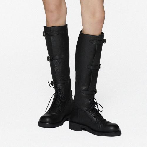 Origin Step Strap Boots Black detail 4