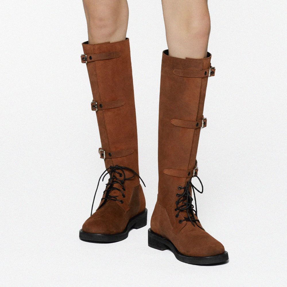 Origin Step Strap Boots Brown detail 4