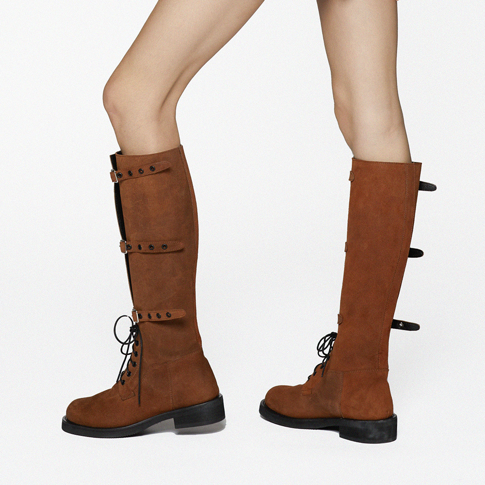 Origin Step Strap Boots Brown detail 5