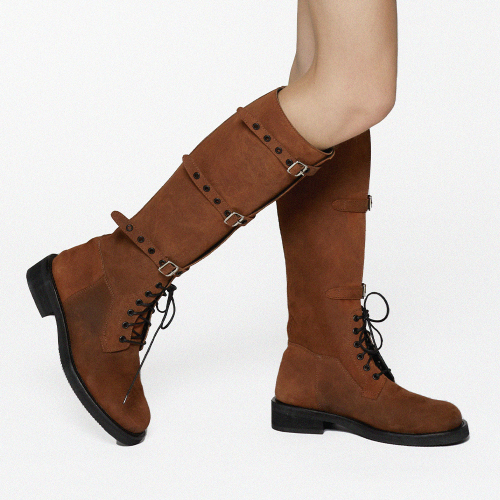 Origin Step Strap Boots Brown detail 12