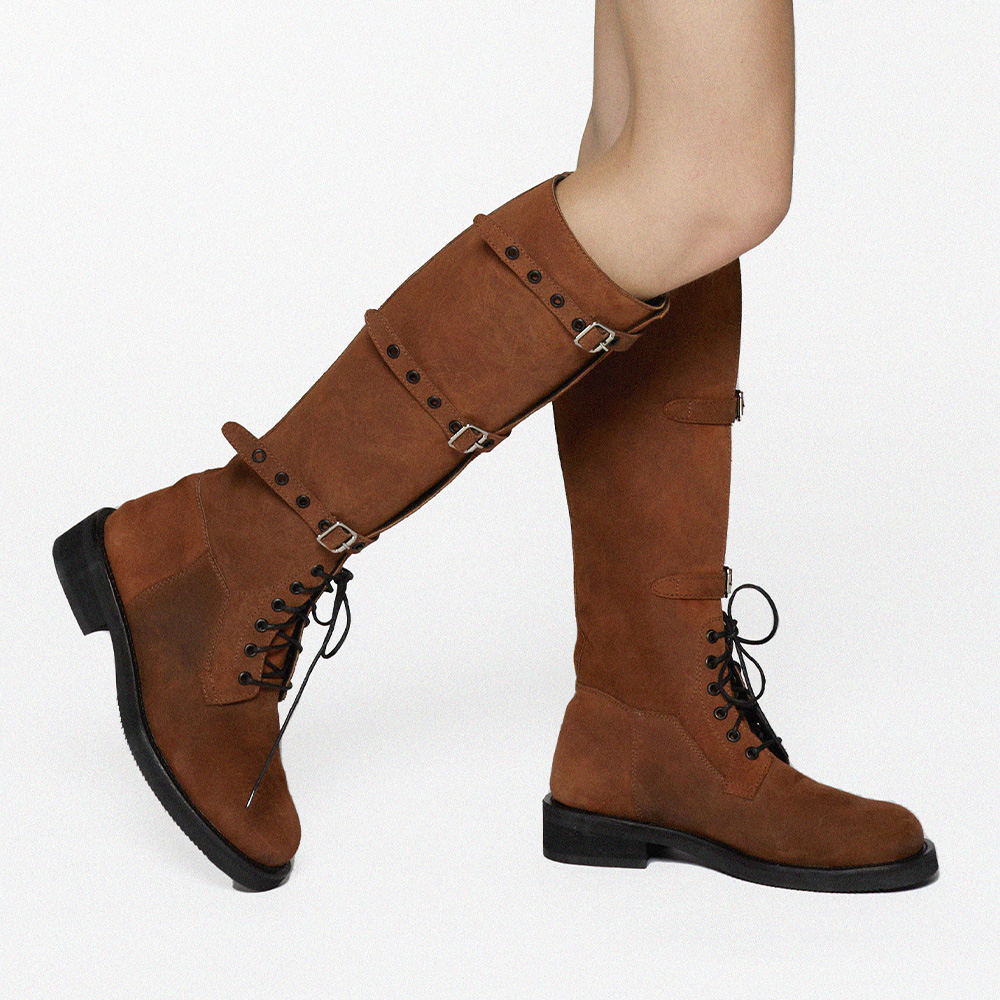 Origin Step Strap Boots Brown detail 17