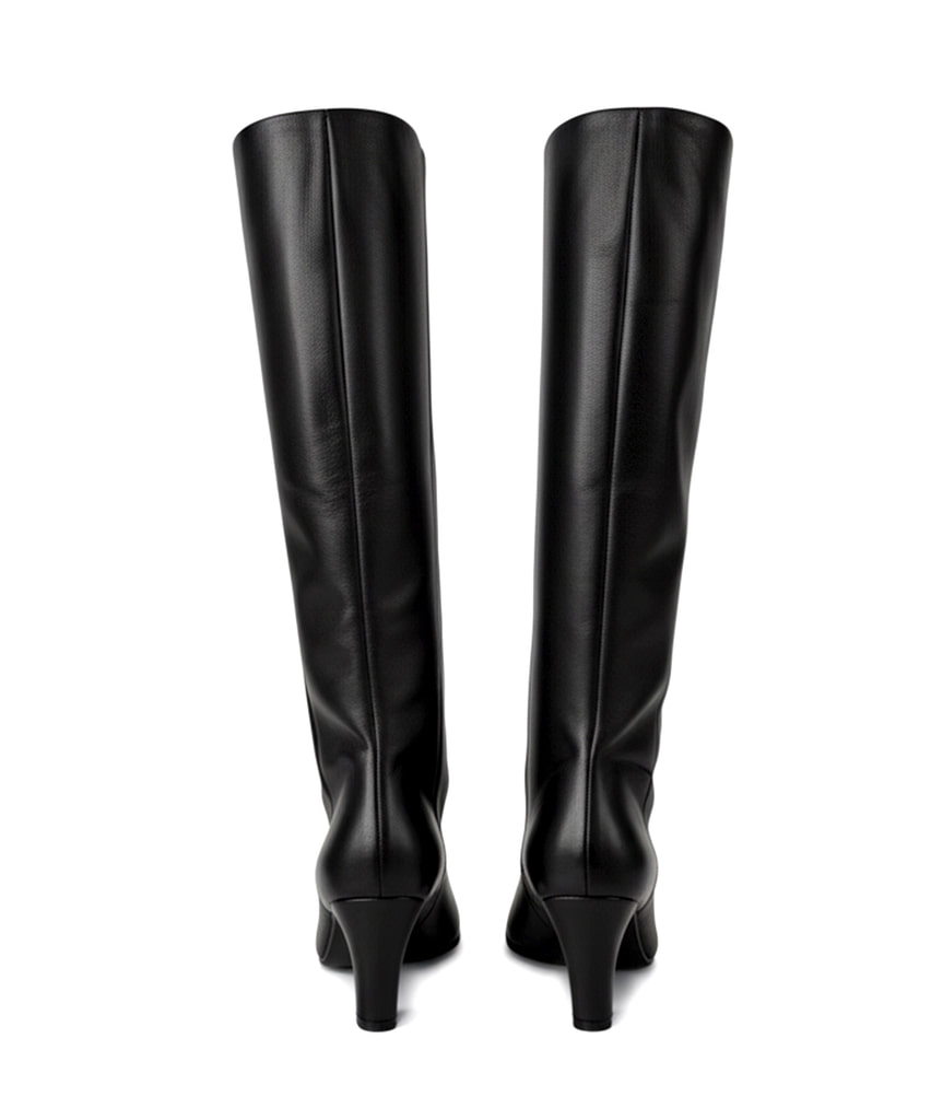 Classic Calf Boots Black detail 18