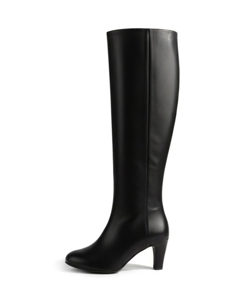 Classic Calf Boots Black detail 16