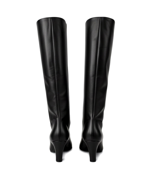 Classic Calf Boots Black detail 12