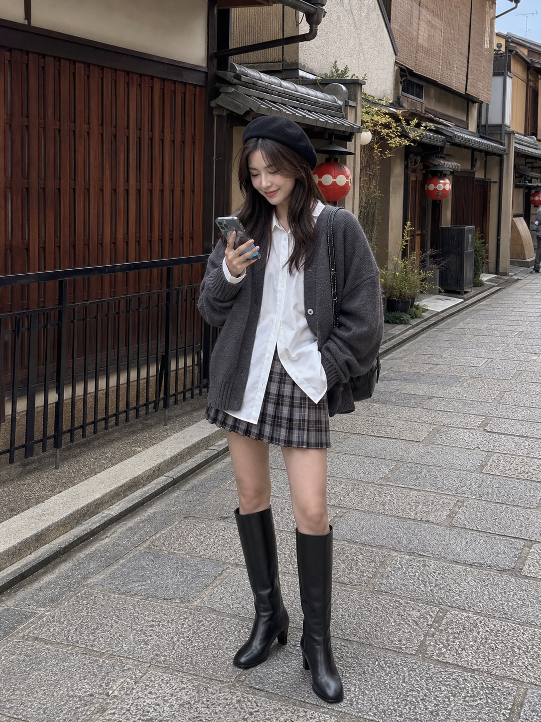 Classic Calf Boots Black detail 4