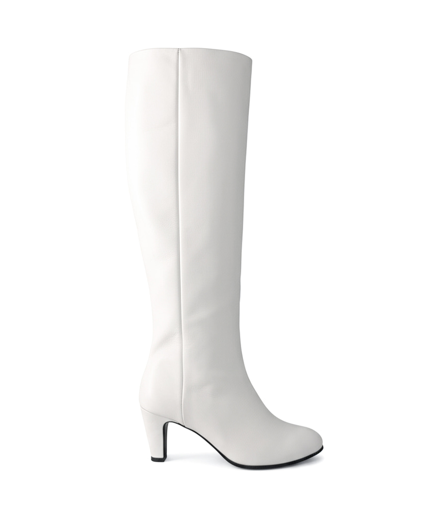 Classic Calf Boots White