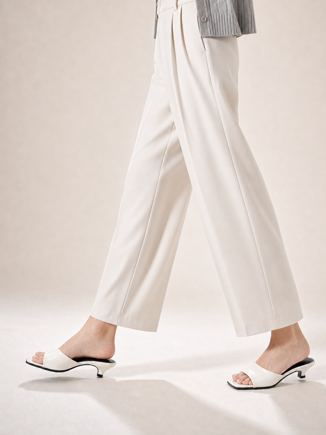 Nomad Heel Ivory detail 2