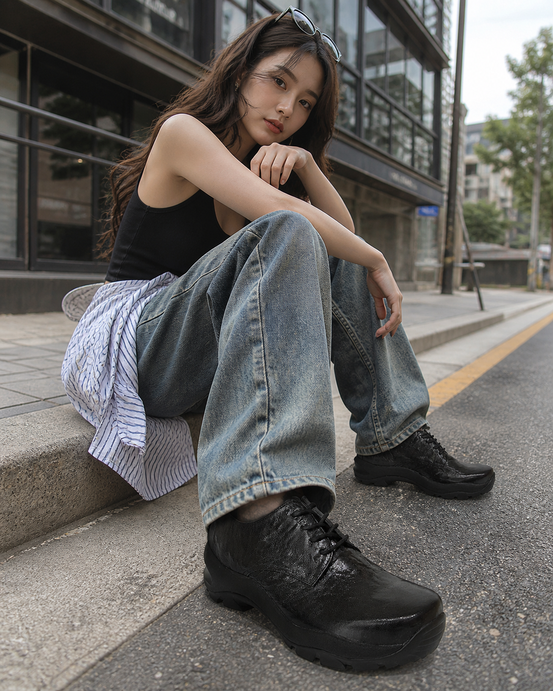 Tracker Derby Black detail 31