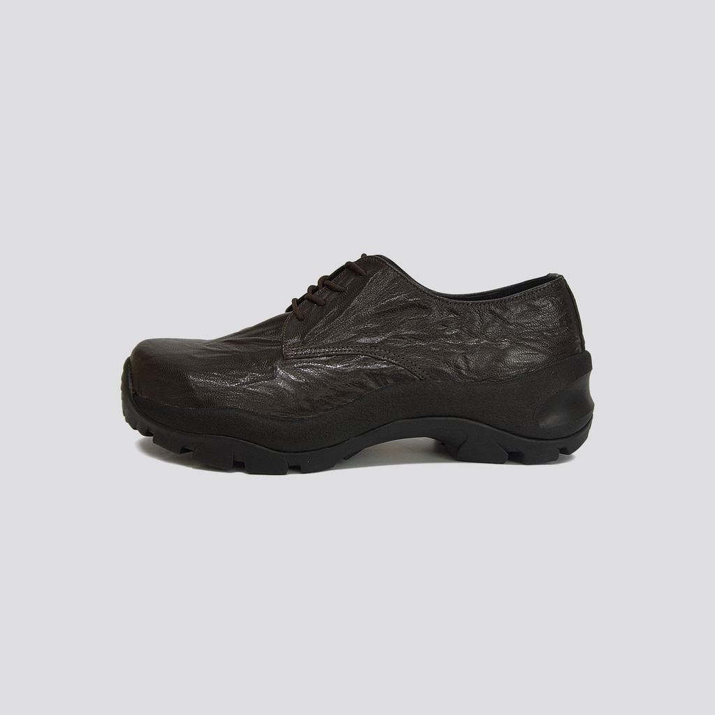 Tracker Derby Brown detail 4