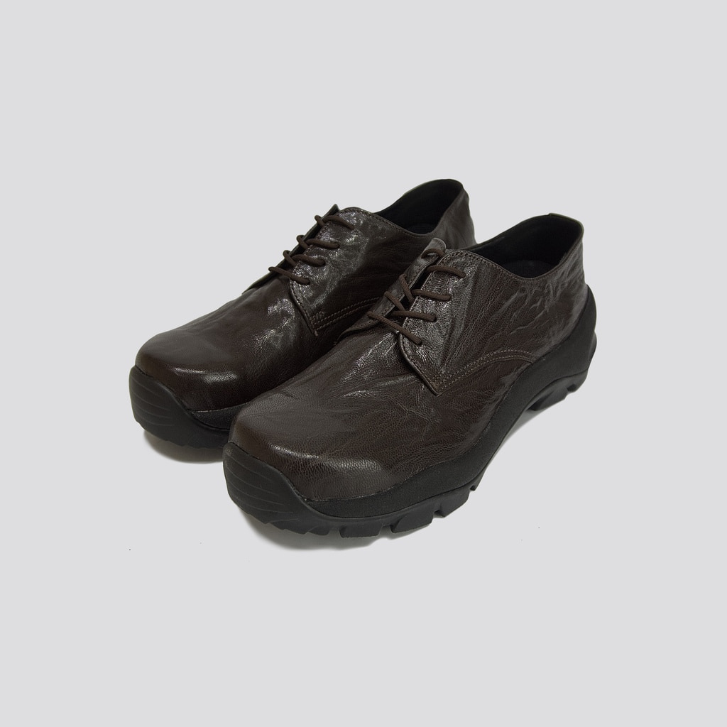 Tracker Derby Brown detail 5