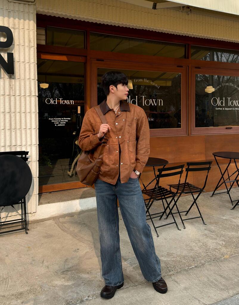 Tracker Derby Brown detail 10